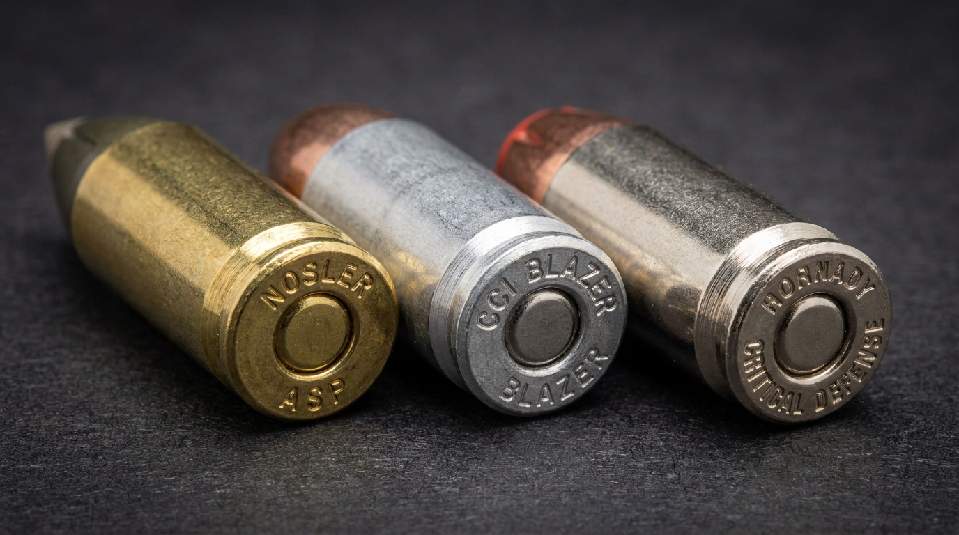 9mm Nosler ASP vs. CCI Blazer vs. Hornady Personal Defense – Best Ammo Guide