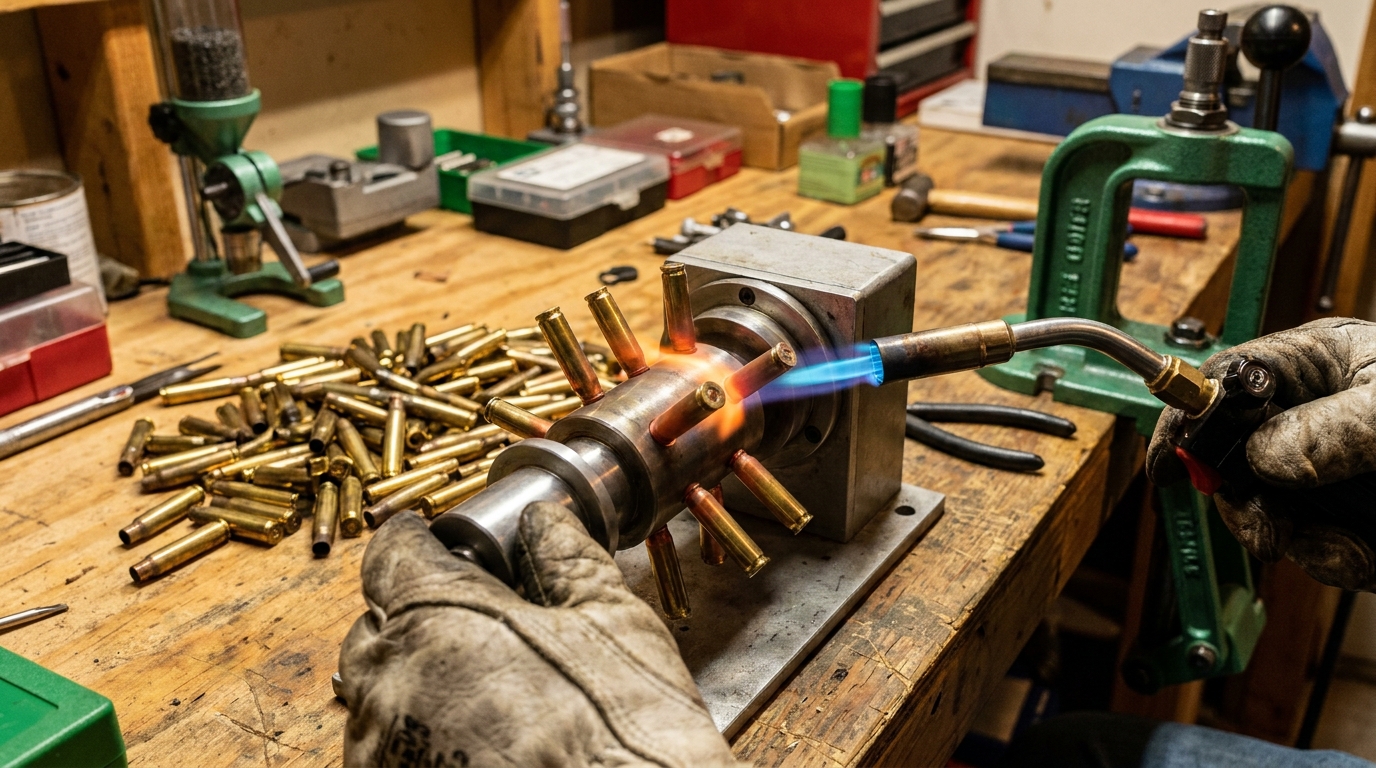 Annealing Brass for Precision Handloads: Why It Matters and How to Do It Right