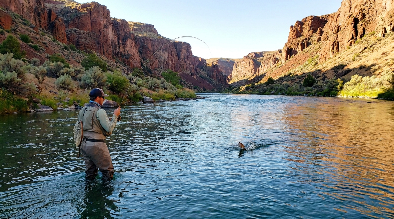 Fly Fishing the Owyhee River Tailwater: Wild Rainbows in Oregon's High Desert Canyon