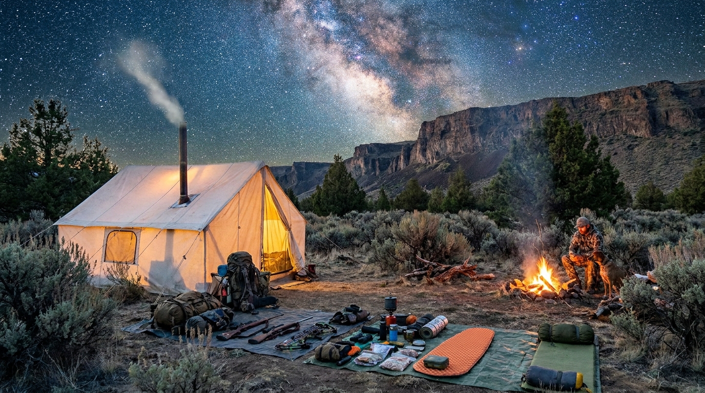 3-Day Hunting Camp Gear List for Oregon's High Desert