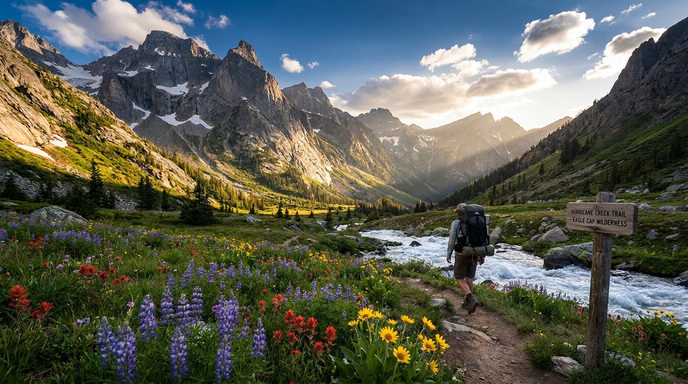 Hurricane Creek Trail to Aneroid Lake: A Classic 2-Day Wallowa Mountains Backpacking Trip