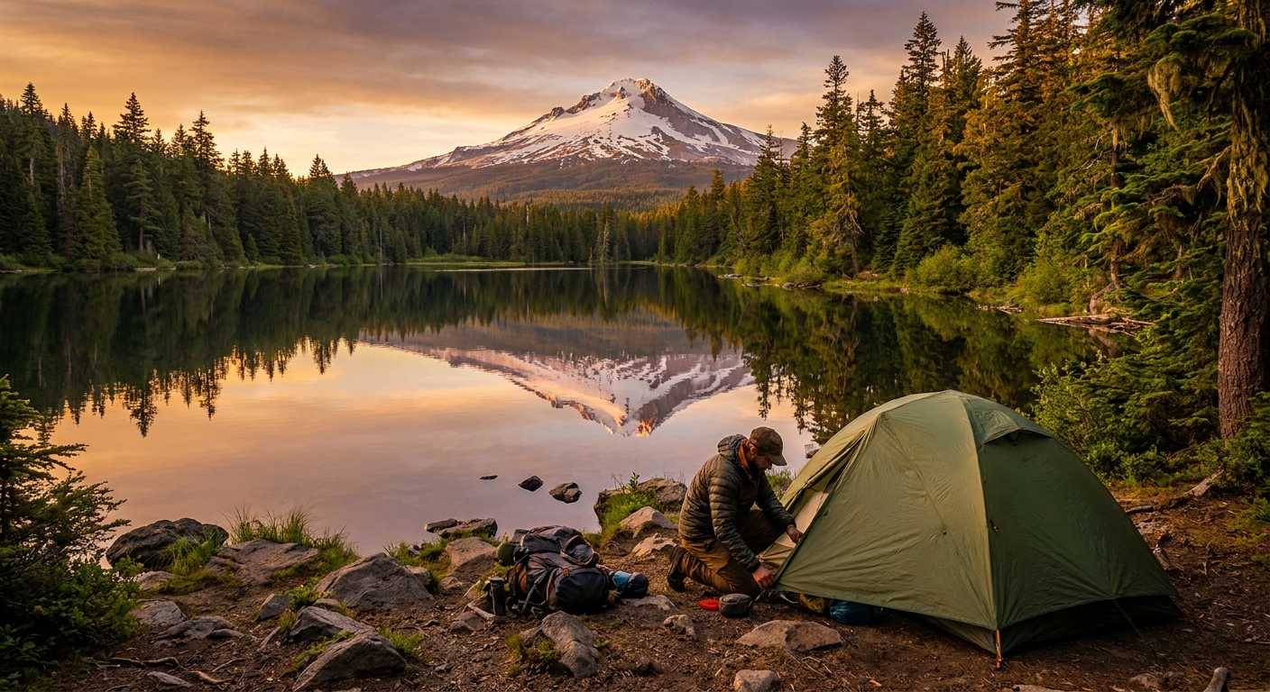 Lost Lake Hood River: A Basecamp Backpacking Weekend Below Oregon's Most Famous Volcano