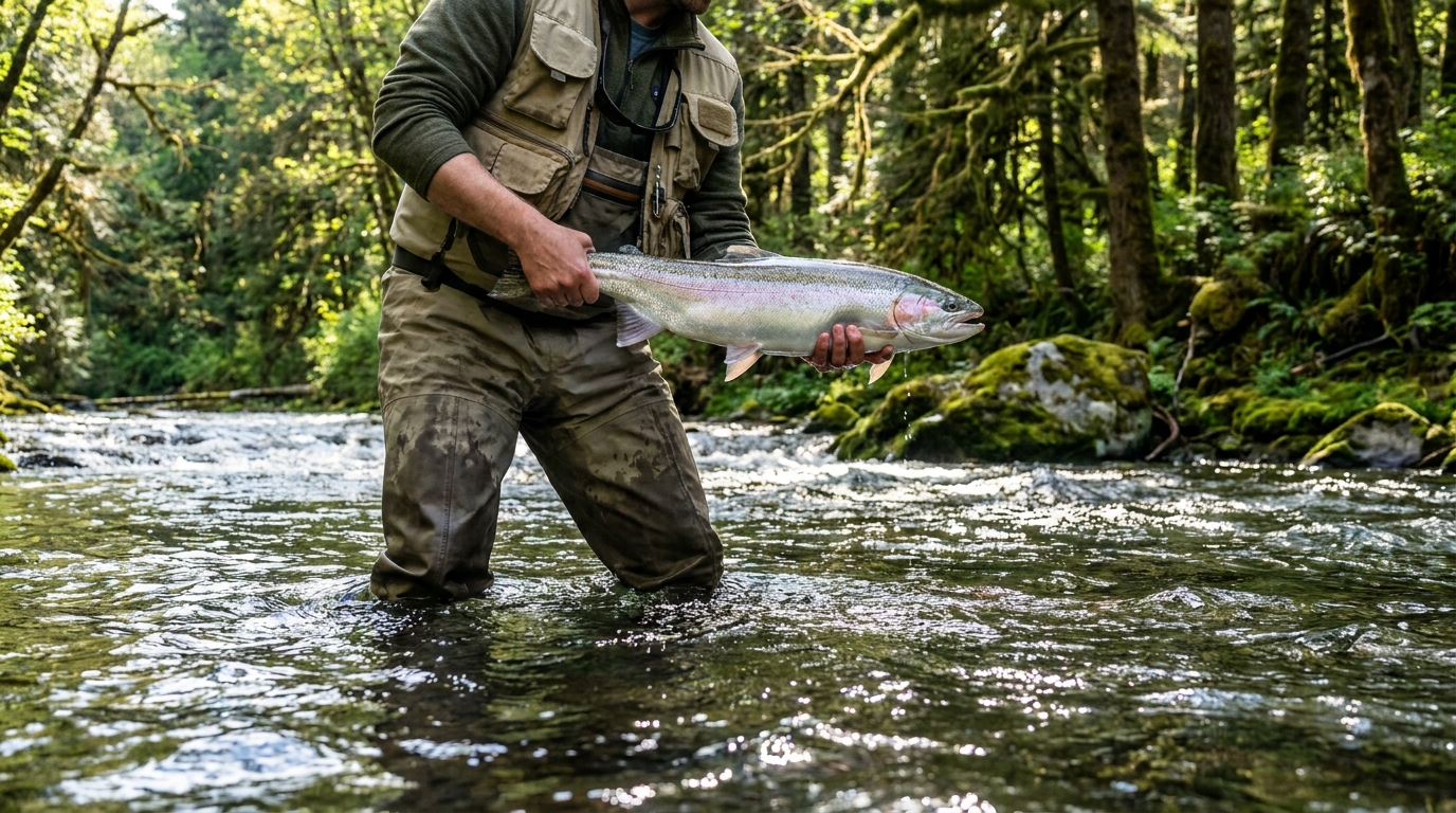 North Santiam River Summer Steelhead: A Wade Angler's Guide to Oregon's Western Cascades Wild Fish
