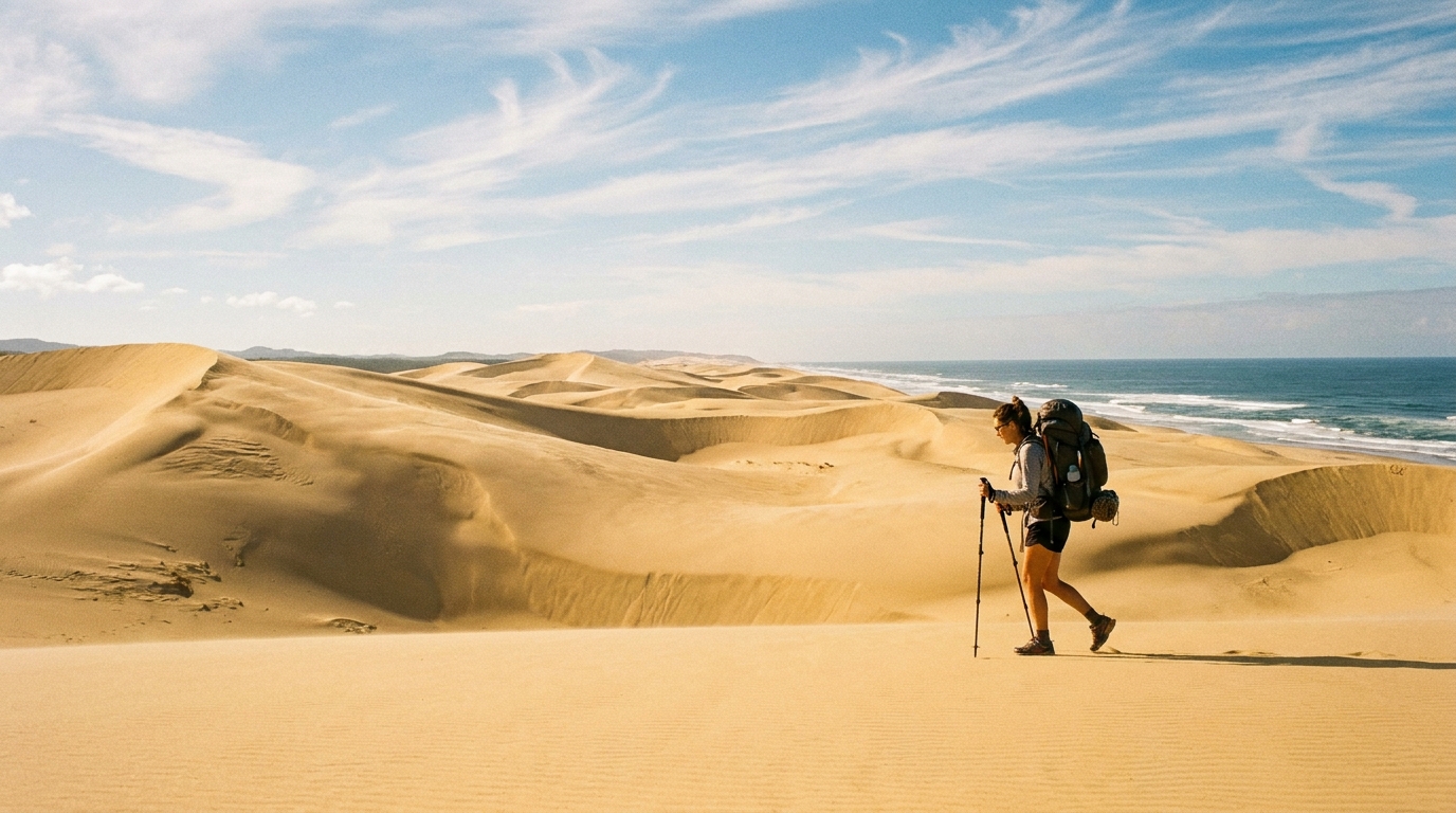 Oregon Dunes National Recreation Area: Backpacking and Camping the Coastal Sand Sea Between Florence and North Bend