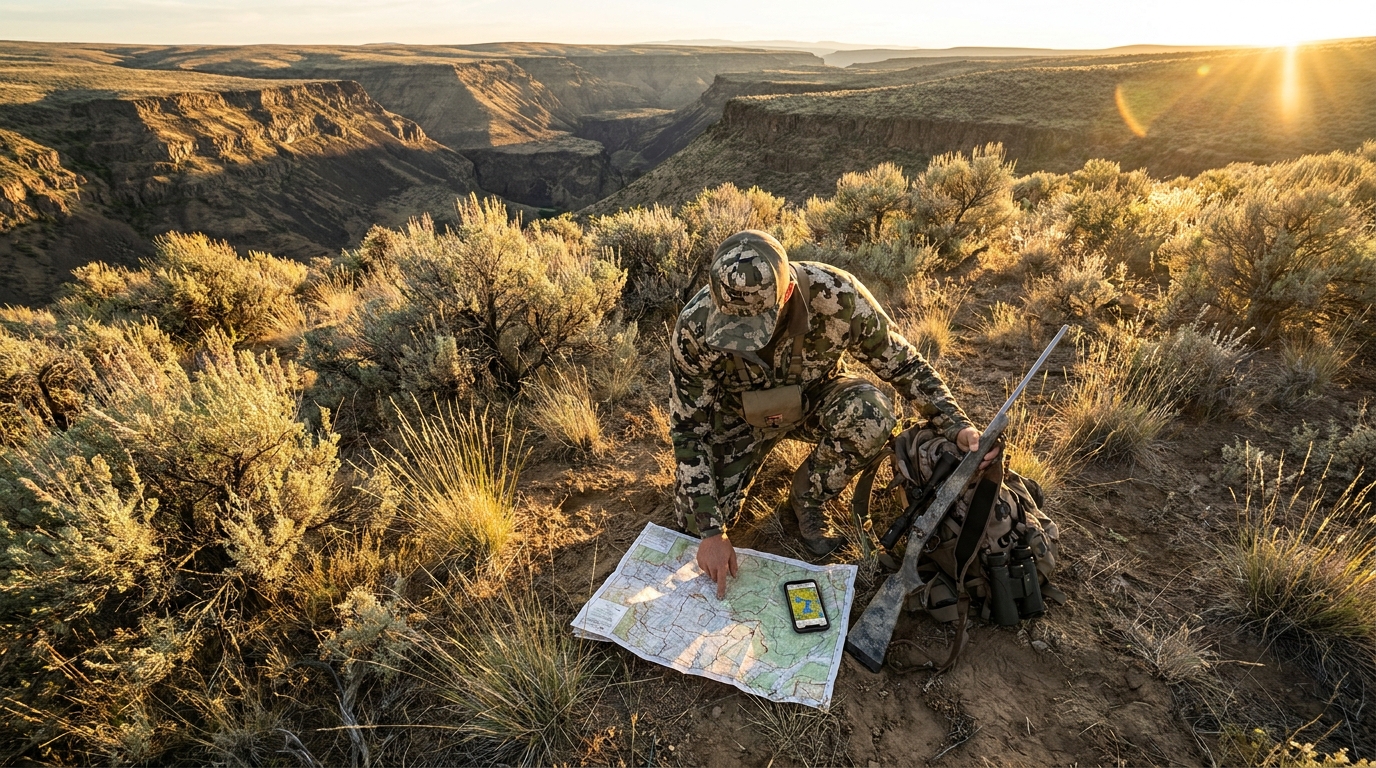 Oregon Public Land Navigation: Using USFS, BLM, and OnX Maps to Find Hunting Ground Everyone Misses