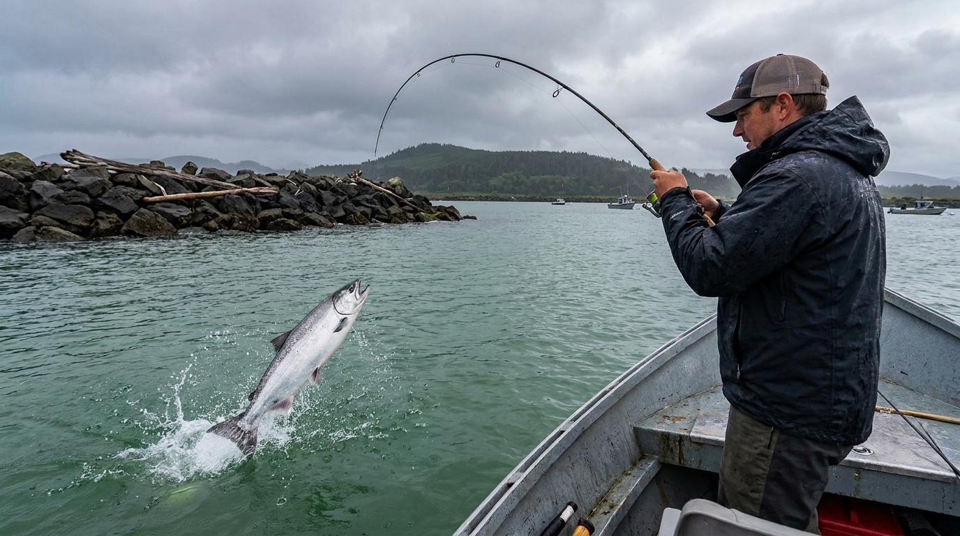 Rogue River Estuary Chinook at Gold Beach: Summer Salmon Tactics for Oregon's Best-Kept July Secret