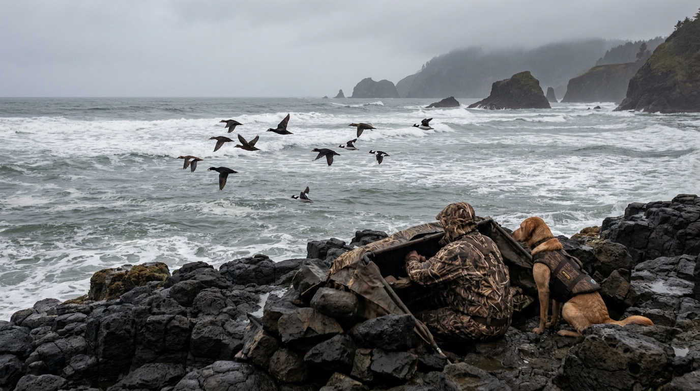 Sea Duck Hunting on the Oregon Coast: Scoters, Buffleheads, and the Pacific Flyway's Best-Kept Secret