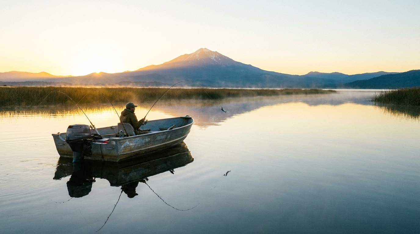Upper Klamath Lake Summer Fishing: Kokanee Salmon, Rainbow Trout, and the Agency Lake Connection